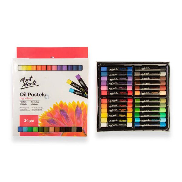 Mont Marte Oil Pastels 24pc