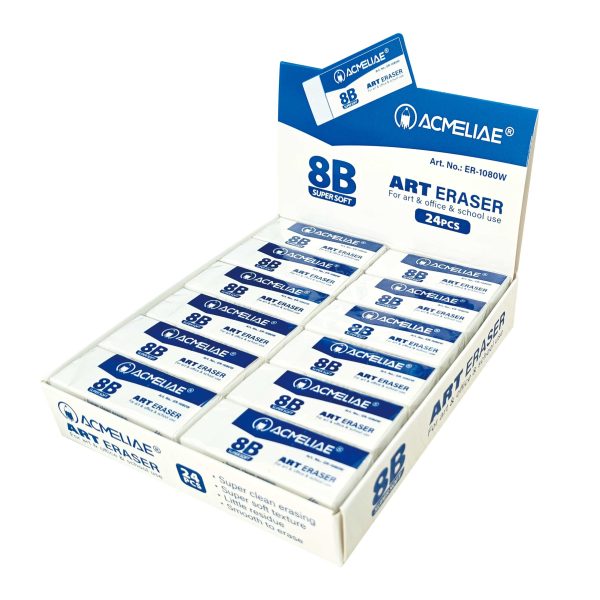 Acmeliae 8B Soft ERASER 1pes
