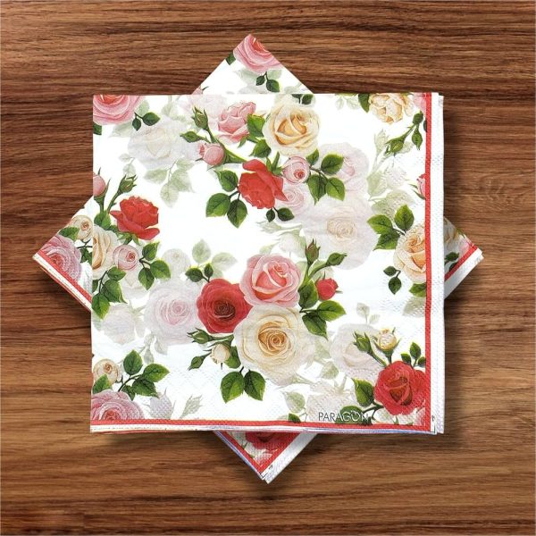Deco Paper, Color Printed Napkins Dp: 233