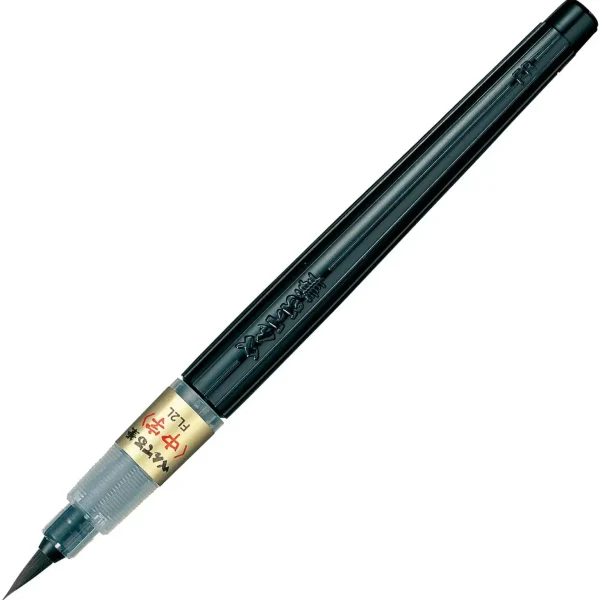 Color Brush Pen - Black - XGFL-101X