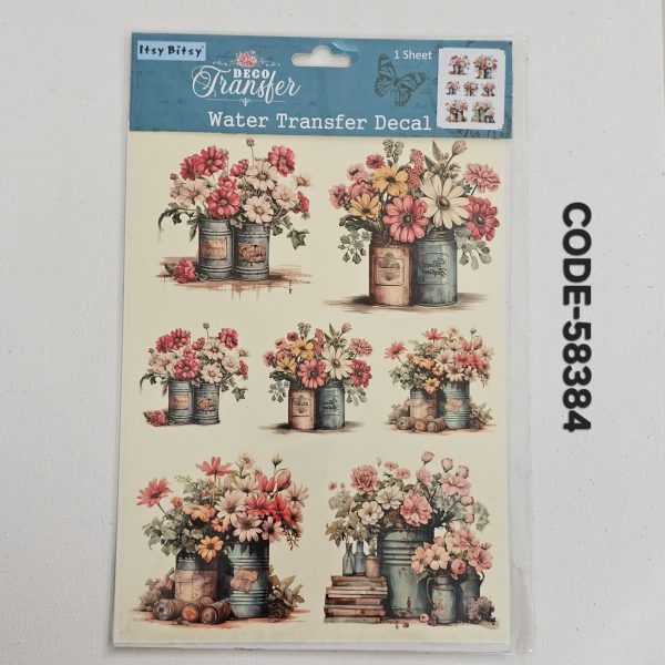 Water Transfer Decal Code - 58384